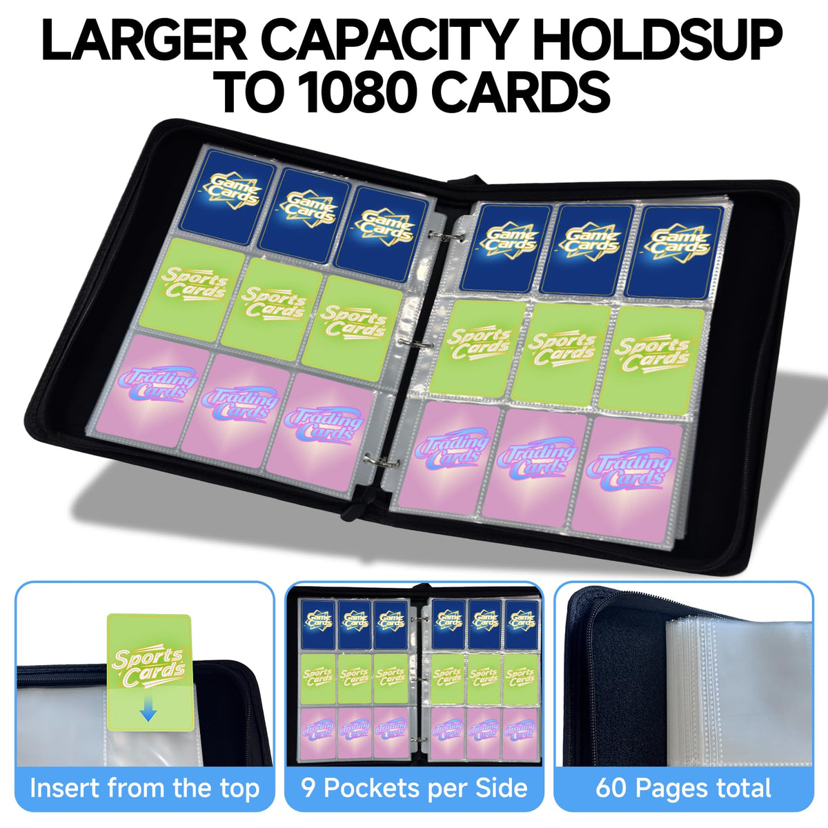 BOMOKS compact binder size demonstrates portable storage for transport to events