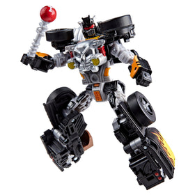 5-inch deluxe Transformer Bone Shaker figure in robot mode on display