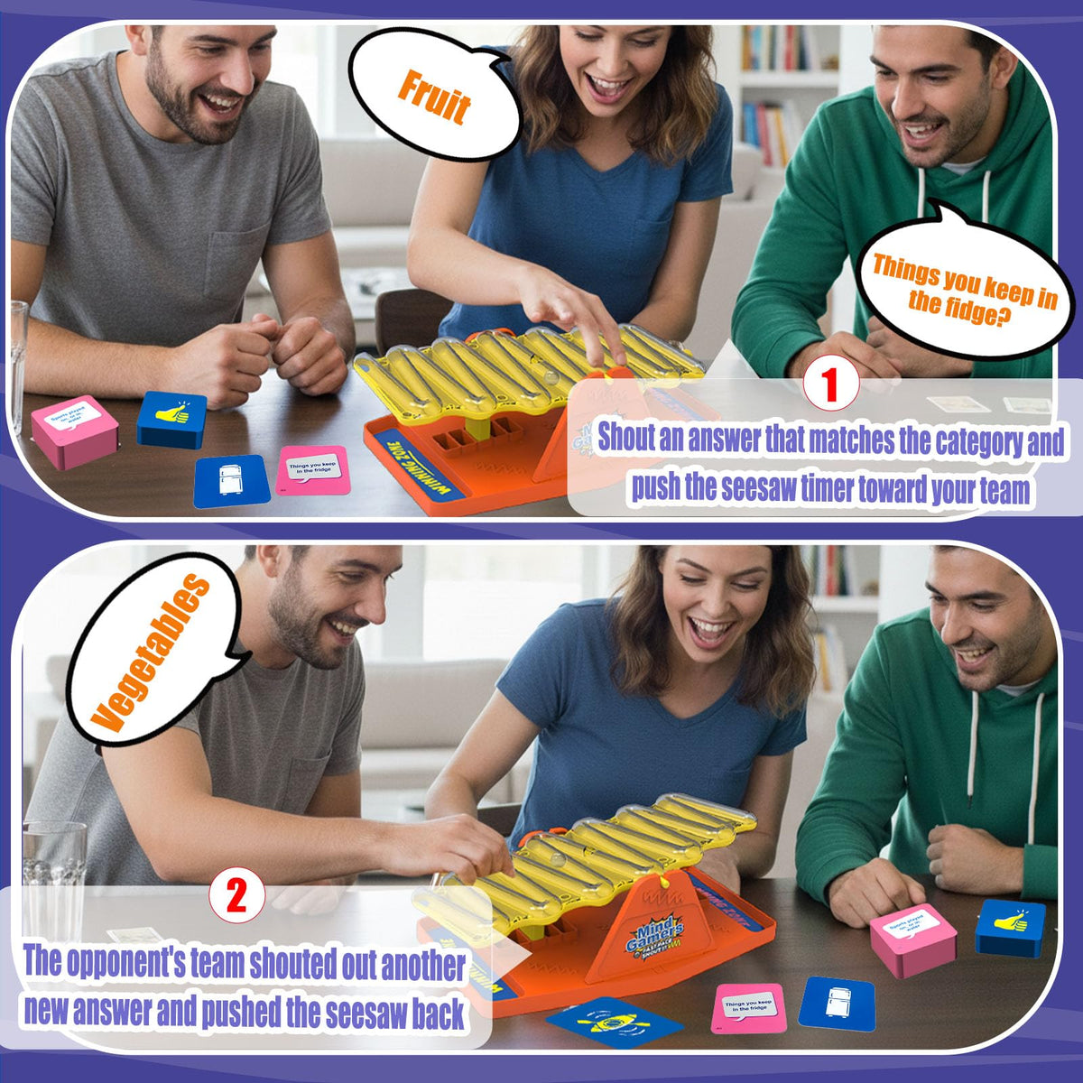 Bonifunt Tilt and Shout marbles tracking scoring with excitement and friendly competition