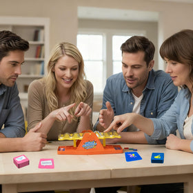 Bonifunt Tilt and Shout table-top setup is quick for spontaneous play