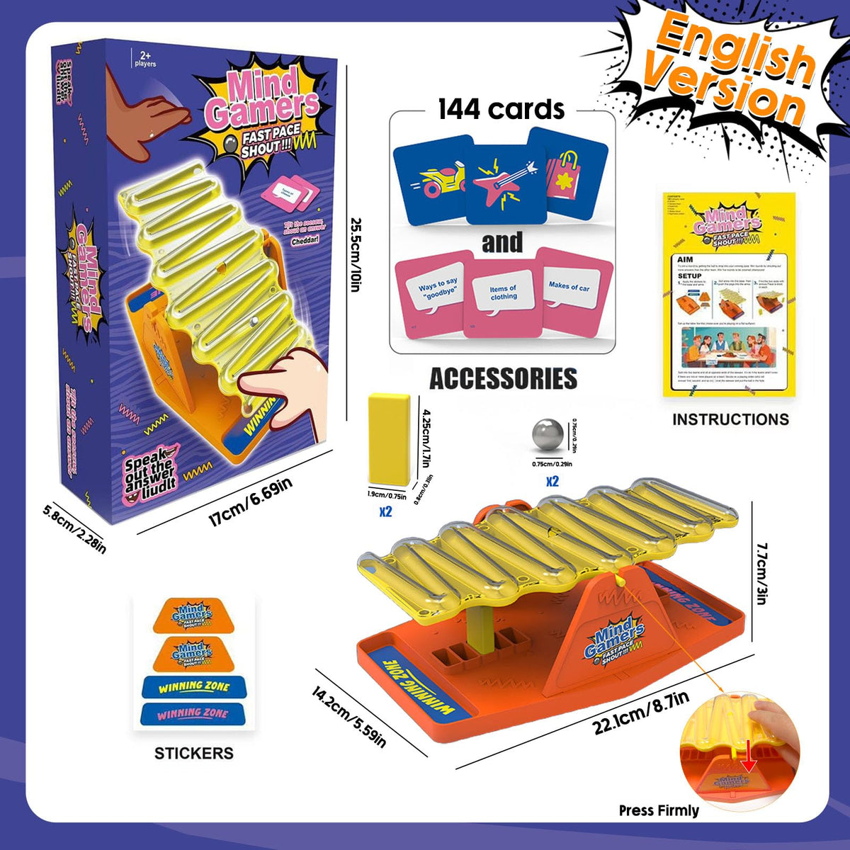 Bonifunt Tilt and Shout topic cards spark rapid thinking during family game night