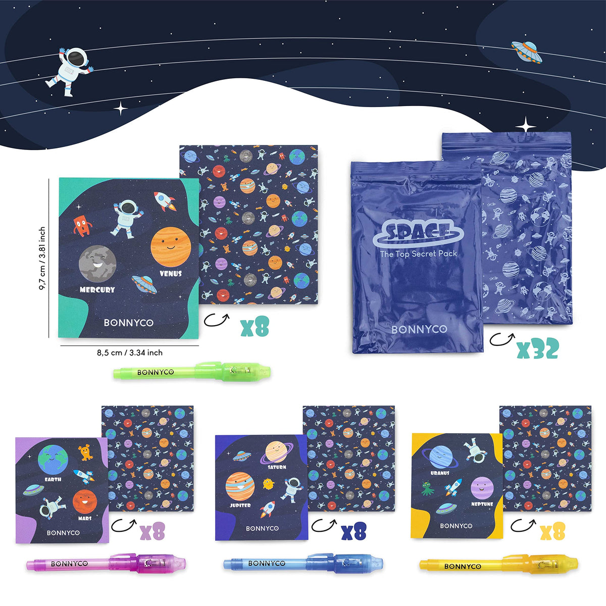 Bonnyco classroom gifts spark imagination with rockets, planets, and astronauts