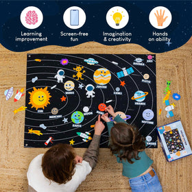 BONNYCO labeled solar system pieces aid name recognition and memory