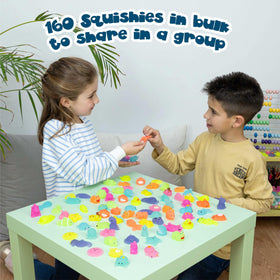 BONNYCO Mochi Squishy Bulk reusable party favors for group celebrations.