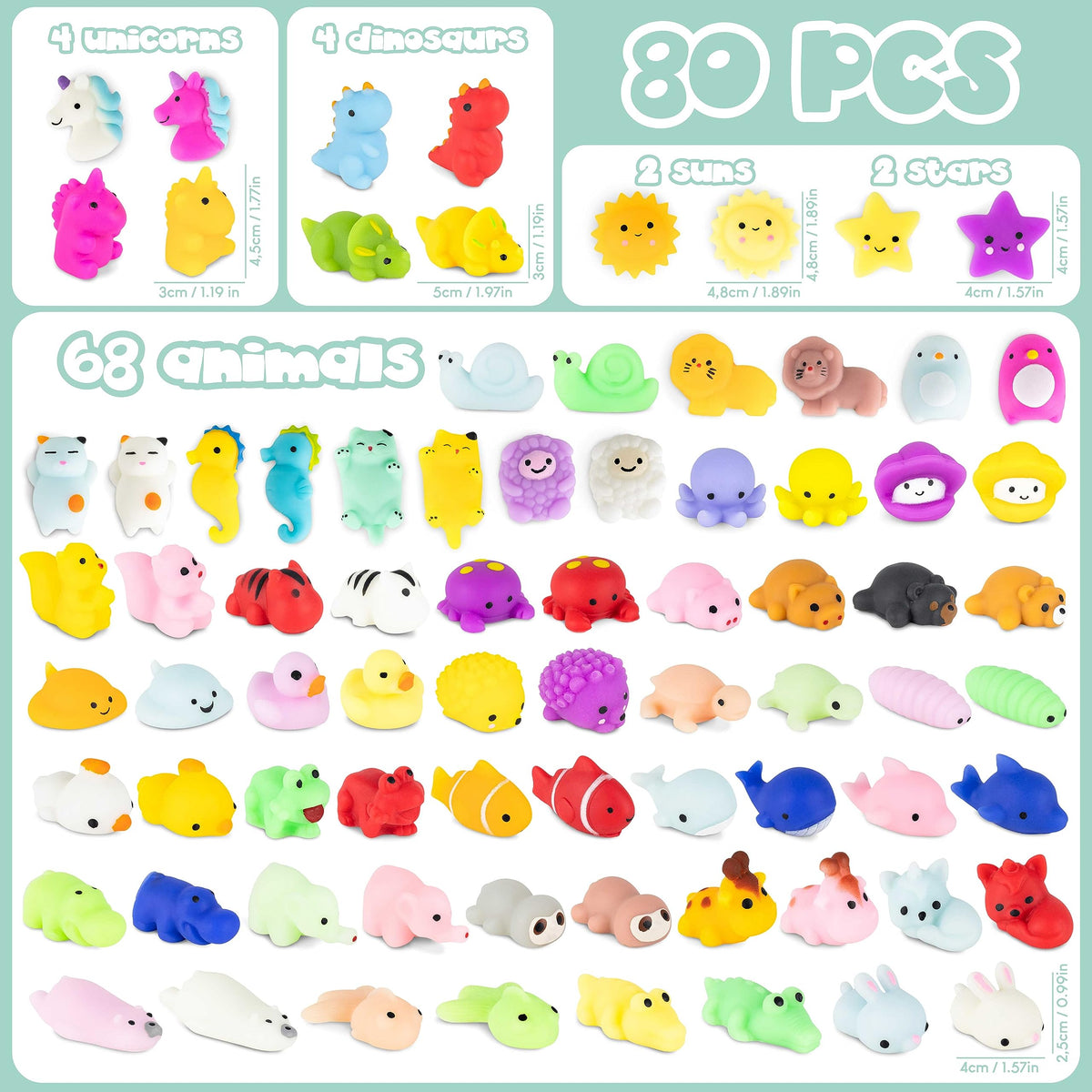 BONNYCO unicorn squishies entice imaginative play and sensory fun for kids