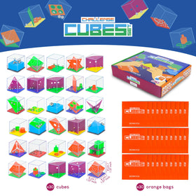 BONNYCO puzzle cubes with varied levels provide brain-boosting challenges for kids.