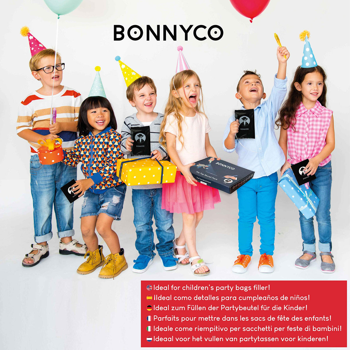 BONNYCO ASTM-certified safety for ages 3 and up