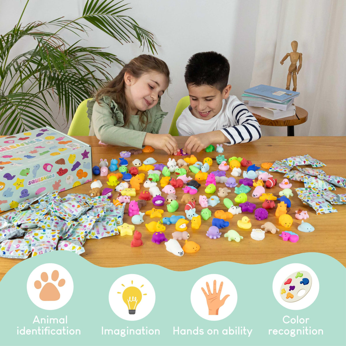 BONNYCO soft-foam squishy collection durable and reusable party favors