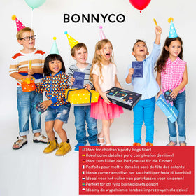 Bonnyco space party set supports hands-on learning with vibrant colors