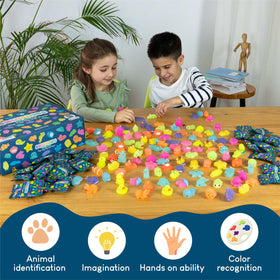 BONNYCO Squishy Toys for Kids Aged 3+: safe and durable party favors.