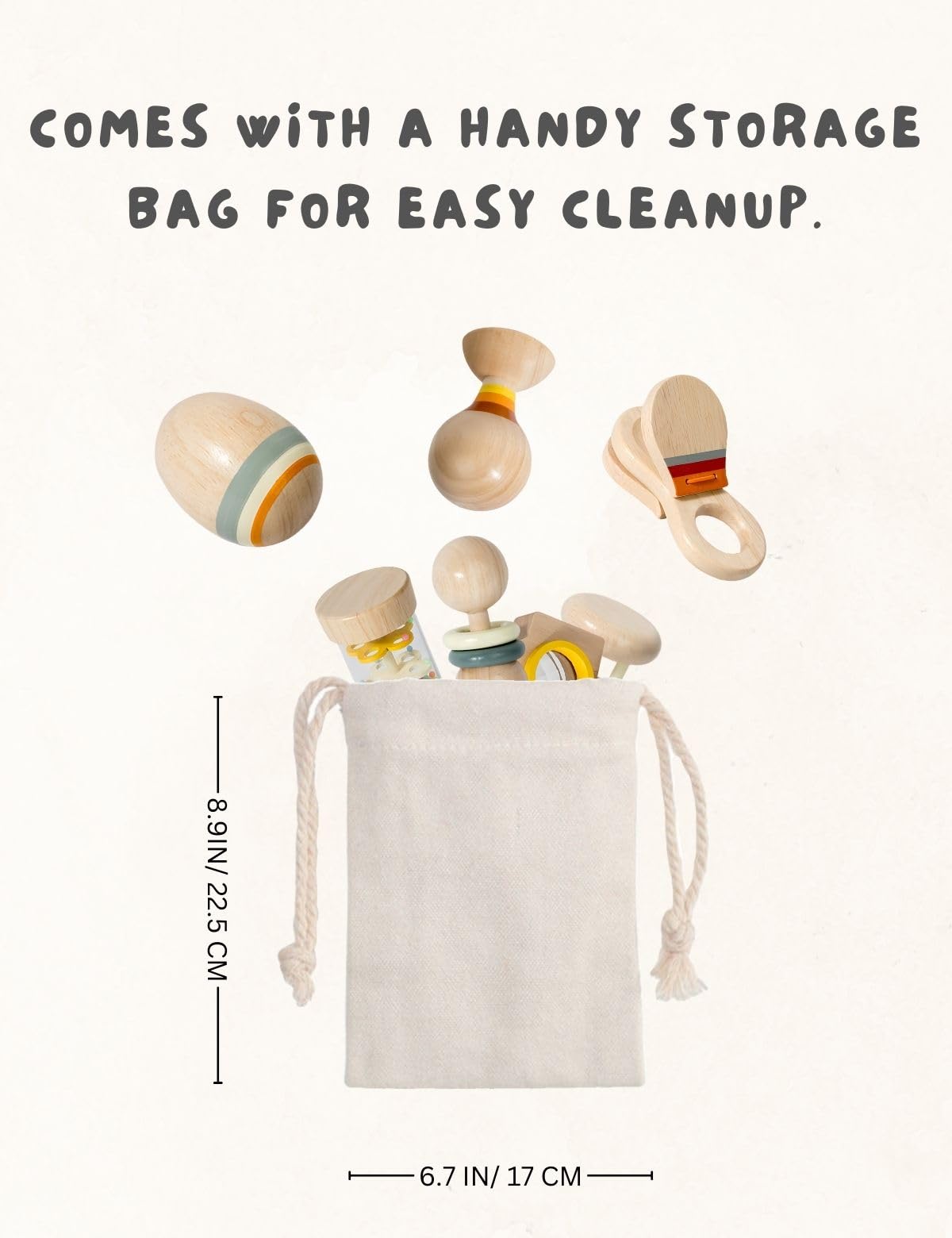 BONOVISTA travel-friendly toy set ideal for on-the-go baby play.