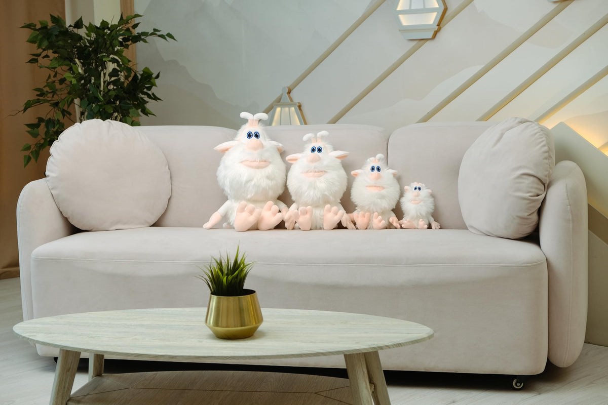 Booba gift-ready plush packaging makes a ready-to-give present.