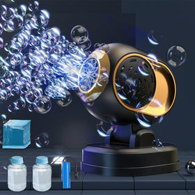 BoomCaCa bubble machine front view for stylish indoor and outdoor parties