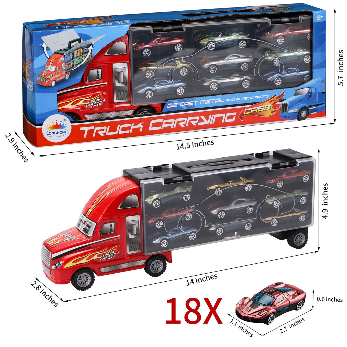 BoomCaCa transport truck offers a thoughtful gift for kids 3–7.