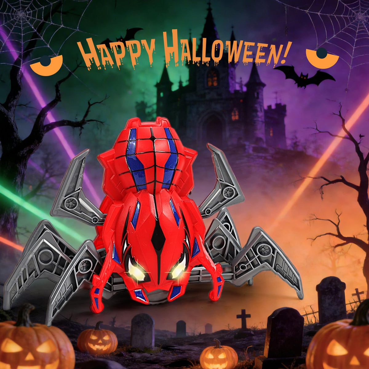 BoomCaCa spider delivers fast speed action for exciting crawls