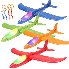 BooTaa 17.5-inch foam airplane in glider mode for smooth outdoor flight