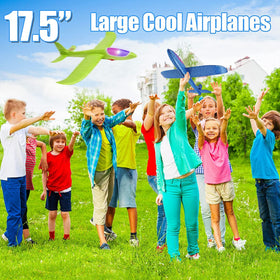BooTaa LED foam plane with reversal mode for quick flight tricks