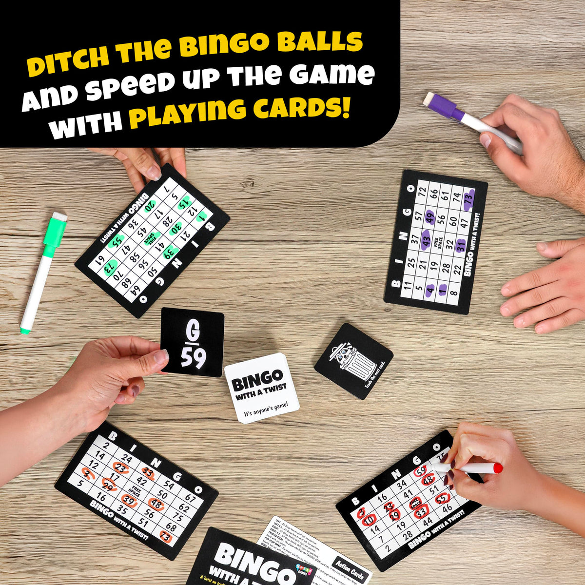 Boozie Bingo Rooster card adds quirky challenge to players