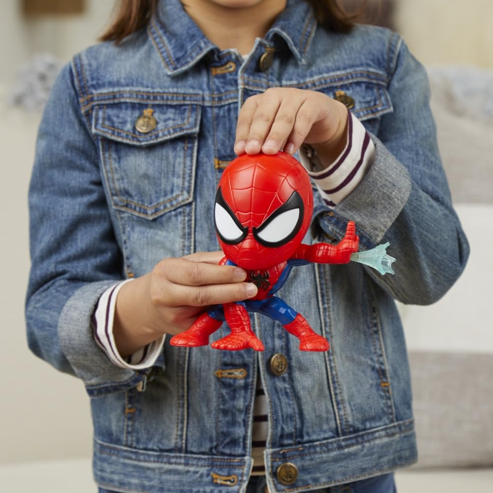 Bop It Marvel Spider-Man Edition solo mode showcase for individual play.