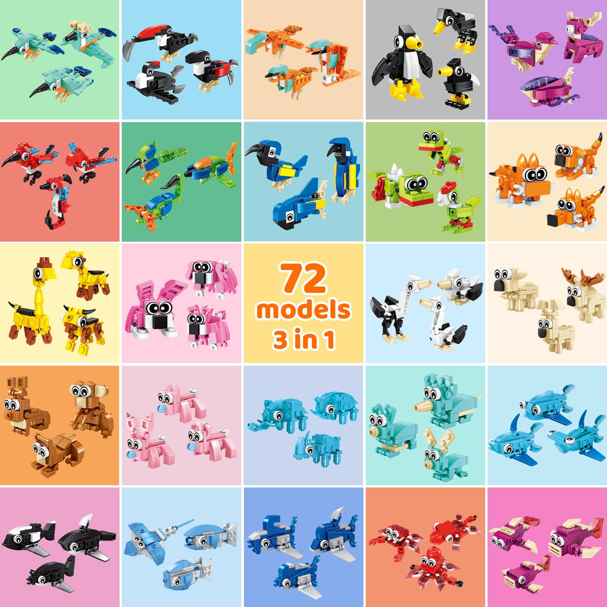 BOPEGOLO hummingbird mini blocks support hands-on learning and creativity.