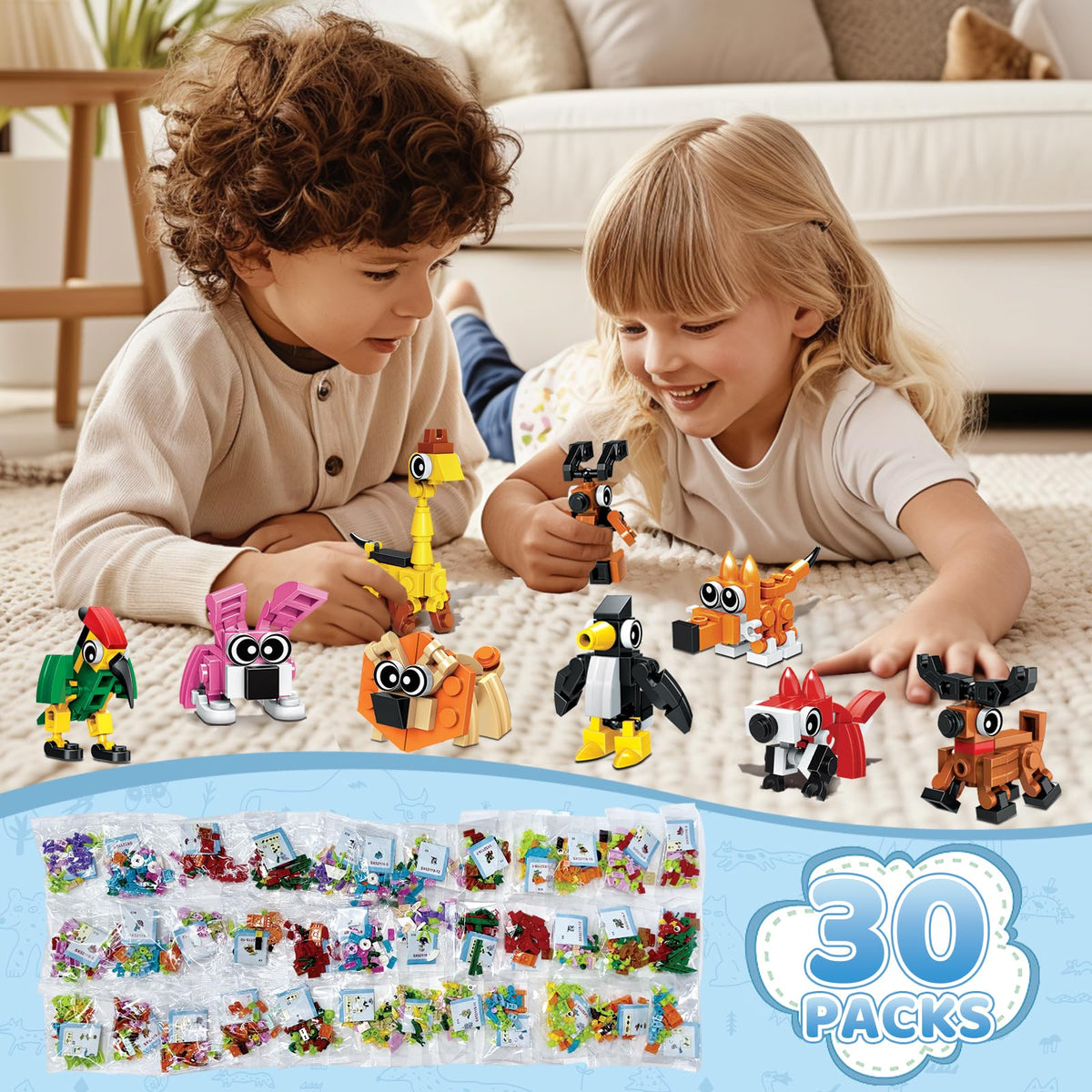 BOPEGOLO ostrich mini figure adds quick classroom fun