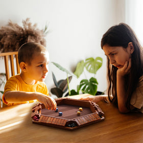 BOPIPA Shut The Box setup for family game night.