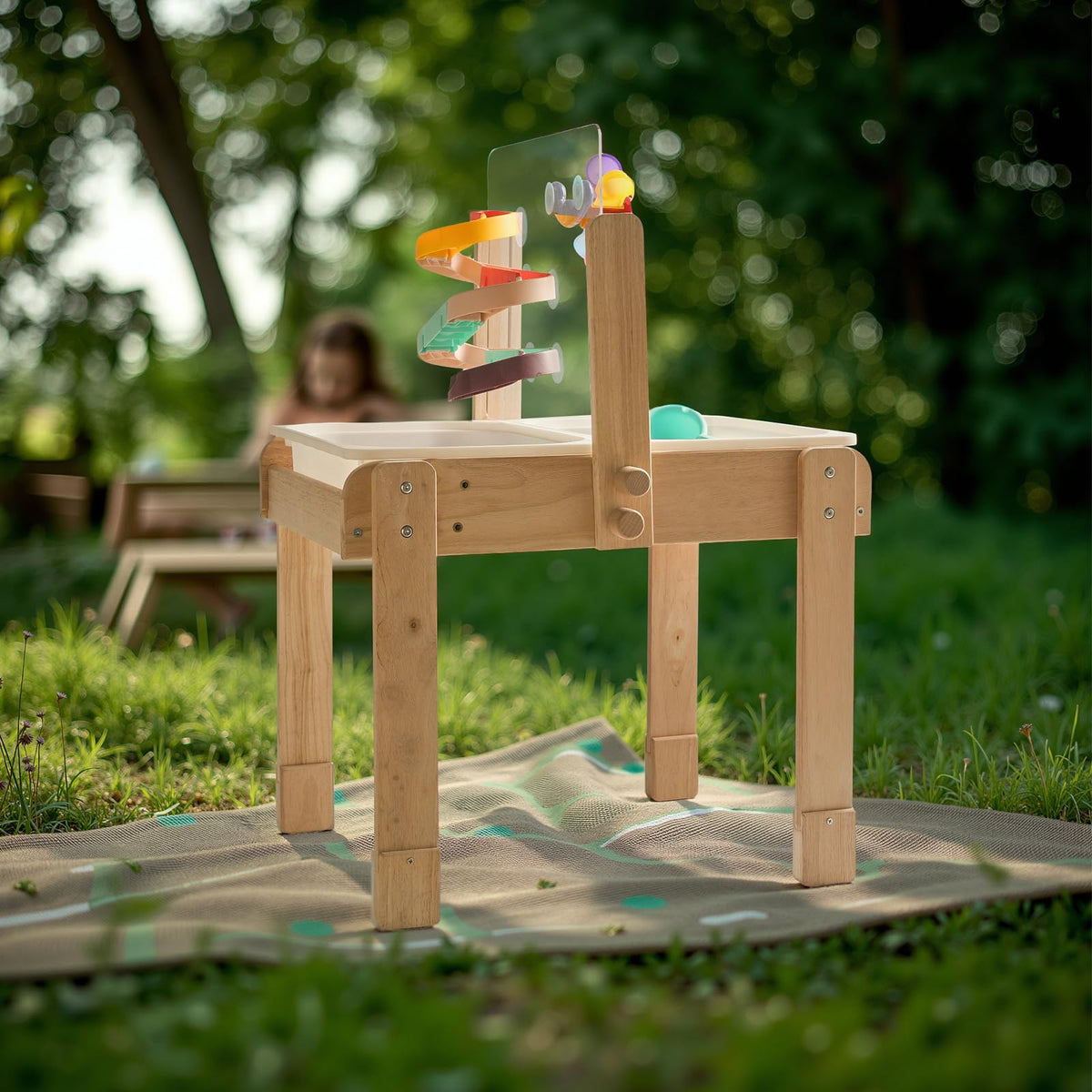 Bopoobo table designed for indoor and outdoor use