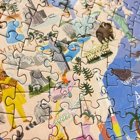 Bopster continents, cultures and landmarks image showcases global diversity.