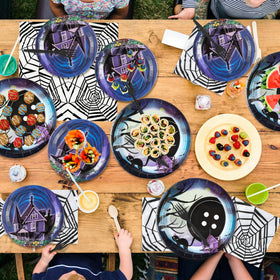 BOpusail Halloween kids set pairs with candy and games.