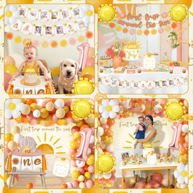 BORAMDO sun-theme backdrop provides a photo-friendly focal point for portraits