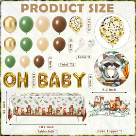 BORAMDO welcome baby banner brightens entry with friendly woodland vibe.