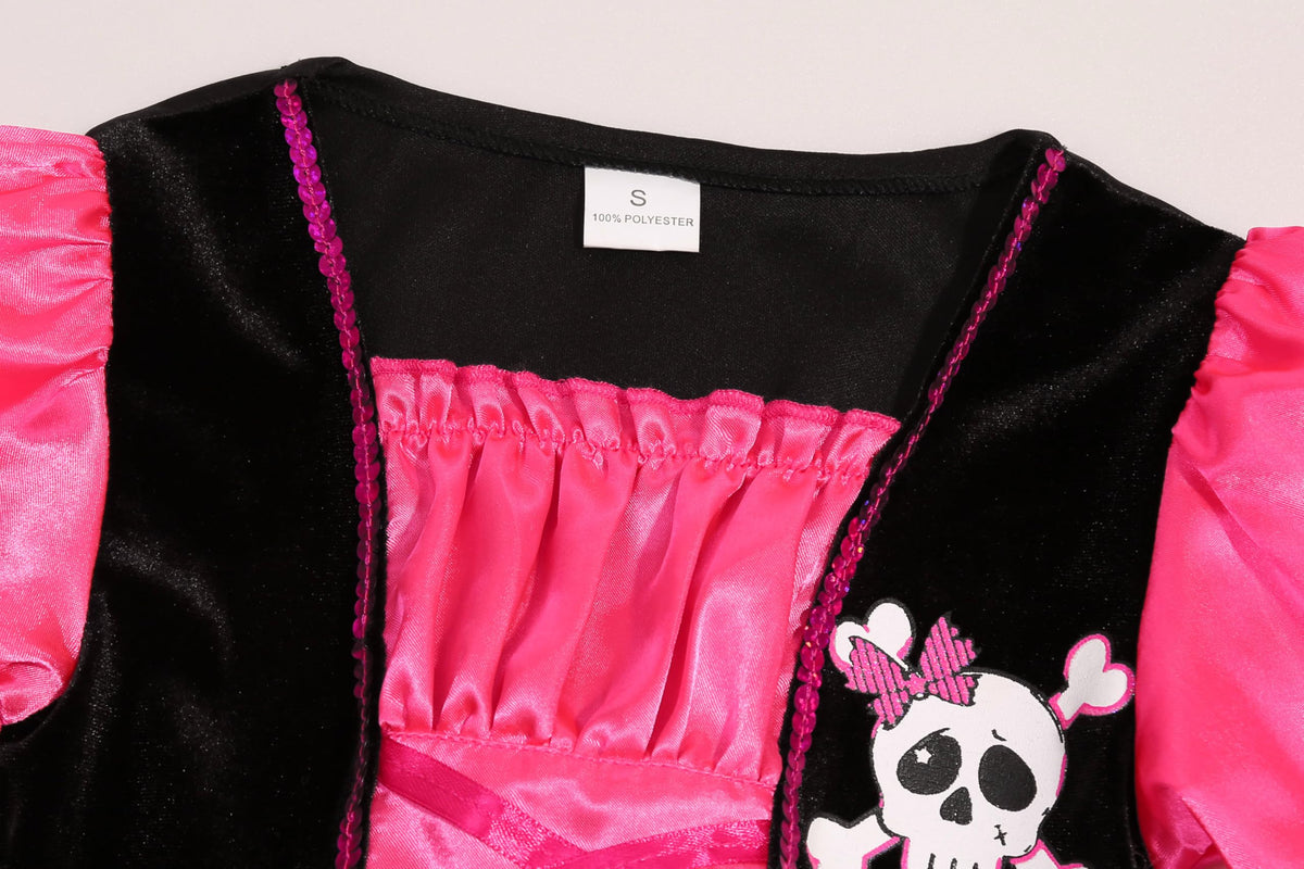 Bordazor Kids Pirate Necklaces add colorful spark to the costume.