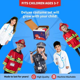Born Toys costumes for ages 3-7 encourage imaginative storytelling.