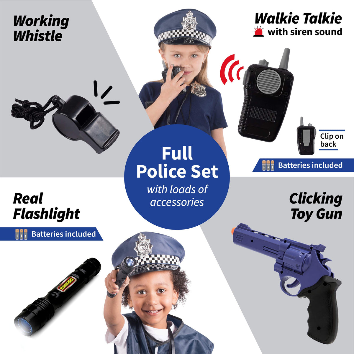 Born Toys handcuffs with key invite safe, interactive storytelling.