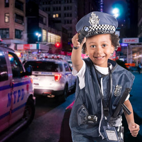 Born Toys storage bag keeps all police toys organized and portable.
