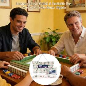 Bornerwhite mahjong case travel-friendly design for on-the-go games