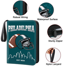 BOSTEPY binder with sturdy 3-ring design for easy sleeve replacement.