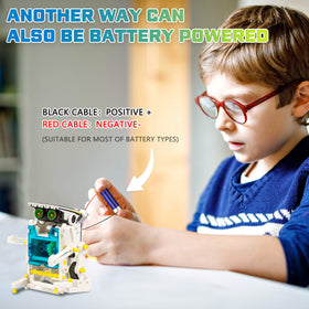 Bottleboom STEM 13-in-1 gear and plates illustrating modular building options