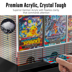Botyboty 5-slot unit on counter for fast browsing