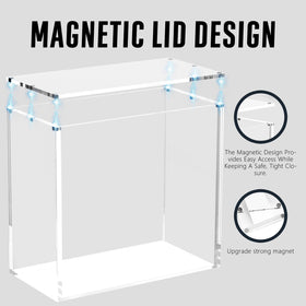 Botyboty crystal-clear ETB case provides pristine visibility while guarding from dust and moisture.
