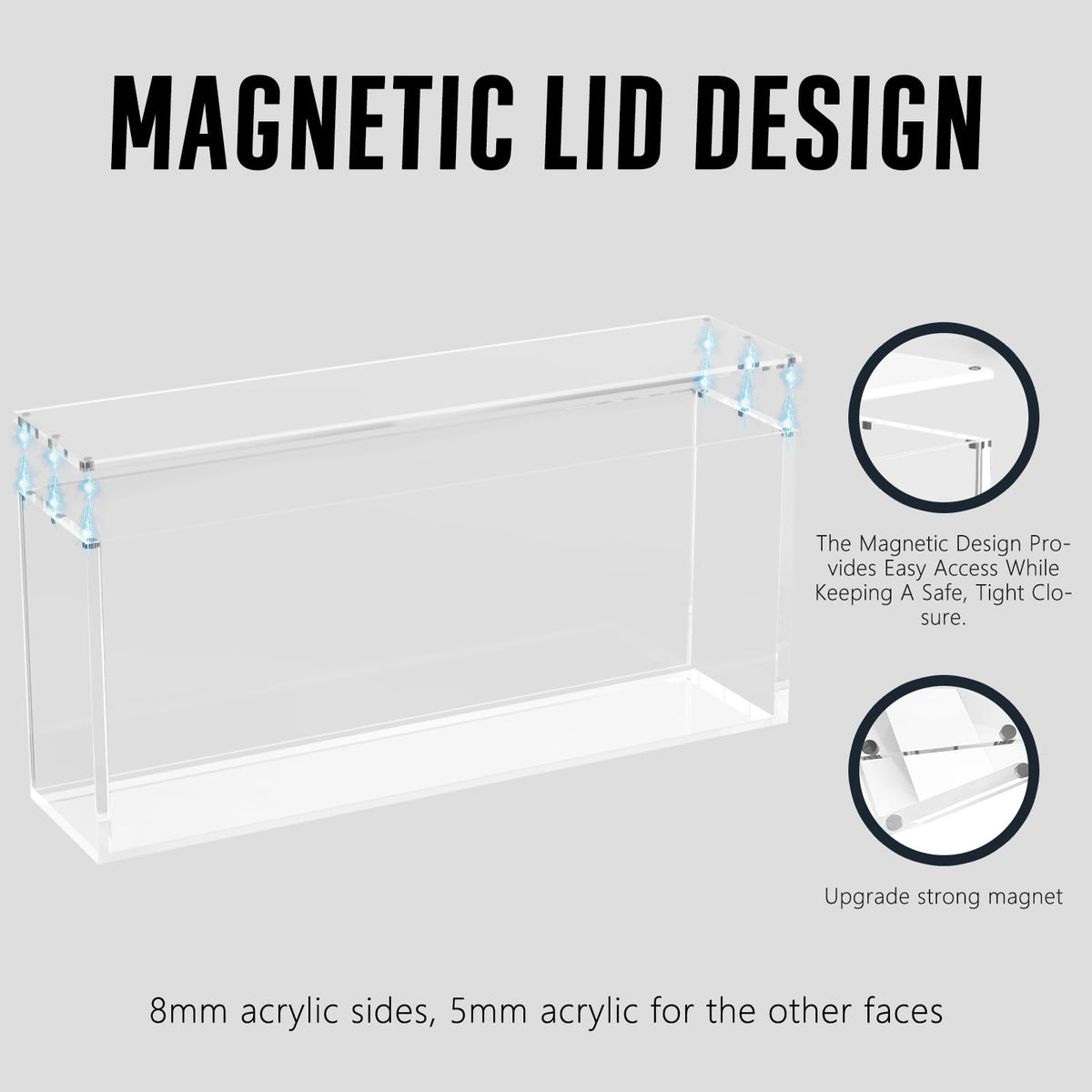 Botyboty crystal-clear visibility case highlights fine details of the Prismatic Evolutions collection.