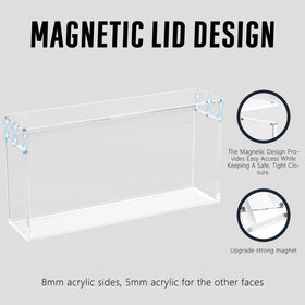 Botyboty crystal-clear visibility case highlights fine details of the Prismatic Evolutions collection.