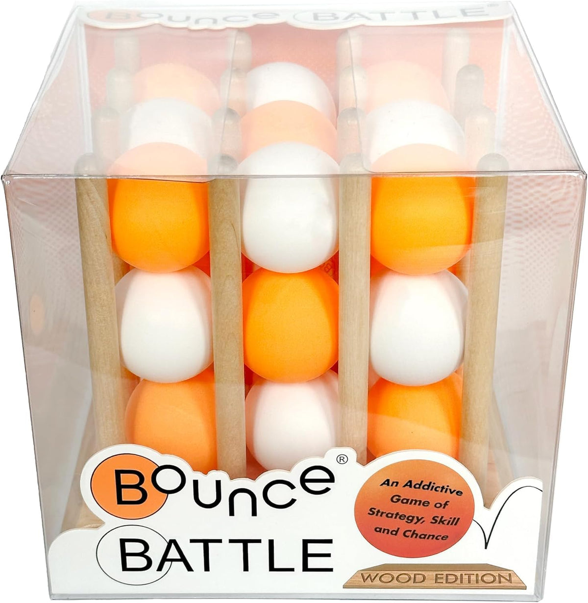 Bounce Battle Wood Edition 27 balls spread for varied rounds