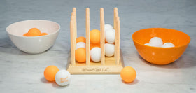 Bounce Battle Wood Edition handcrafted cube emphasizing durable construction