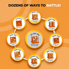 Bounce Battle Wood Edition visuals illustrating multiple play modes