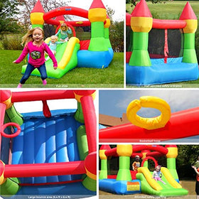 Bounceland Bounce House Castle safe entrance opening—eases entry and exit for little ones.