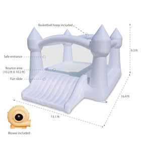 Bounceland Daydreamer safety label and instructions for safe use