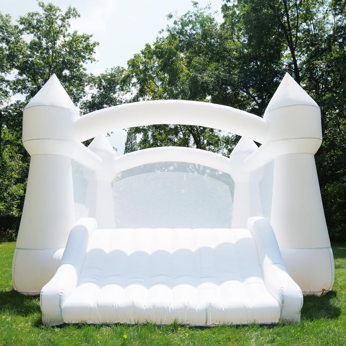 Bounceland Daydreamer trendy pastel colors brighten any backyard