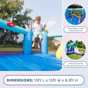 Bounceland Pop Star basketball hoop sparks friendly, active games.