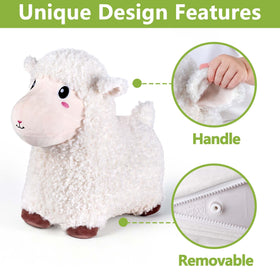Simple inflation of Bouncy Pals Sheep Hopper with air stopper